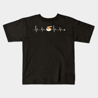 Ramen Heartbeat Japanese Kids T-Shirt